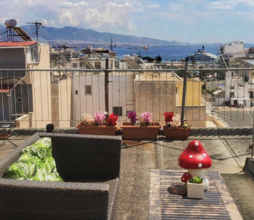 Cozy Seaview Studio - Piraeus Apartamento Exterior foto